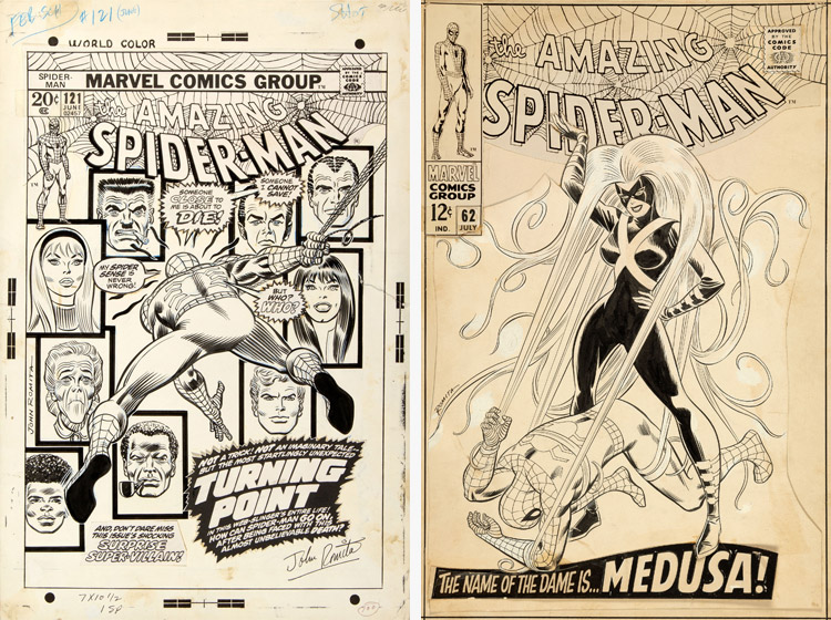 Amazing Spider-man - classic covers - John Romita Sr.